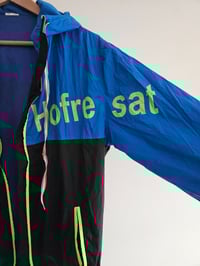 Image 4 of Vintage unisex hooded tracksuit top windbreaker 