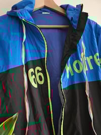 Image 2 of Vintage unisex hooded tracksuit top windbreaker 