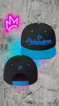 Image 1 of Snapback Hat Azzurro