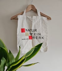 Image 1 of Vintage 'Natur stein werk' tote bag 