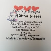 Image 2 of Cat Soap, Handmade with goat milk and tallow