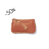 Image 3 of Petite pochette : BELLA Doré/ BELLA Camel