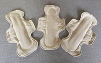 Image 1 of Un-dyed Linen Heavy/Overnight Pad Set