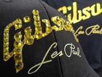 Image 5 of Gibson (Yellow logo) Les Paul Black baseball cap