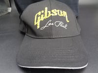 Image 6 of Gibson (Yellow logo) Les Paul Black baseball cap