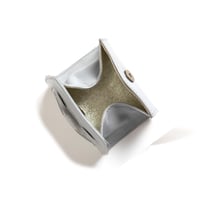 Image 4 of Porte-monnaie cuvette ESCARBILLE Rouge / ESCARBILLE Gris