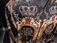 Image 12 of Rose Gold Baroque jewelled bomber jacket 