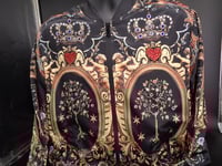 Image 9 of Rose Gold Baroque jewelled bomber jacket 