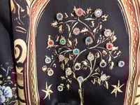 Image 3 of Rose Gold Baroque jewelled bomber jacket 