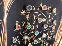 Image 6 of Rose Gold Baroque jewelled bomber jacket 