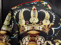 Image 16 of (Yellow Gold) Baroque jewelled bomber jacket 