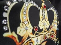 Image 21 of (Yellow Gold) Baroque jewelled bomber jacket 