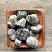 Image 2 of Bumblebee Jasper Tumbled Stone – Sacral & Solar Plexus Chakra Healing, Creativity & Confidence