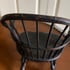 Miniature Hoop-back Windsor Chair - Aged Black Paint Image 2