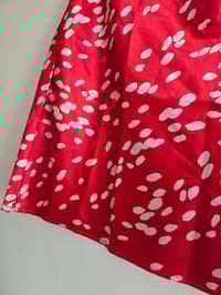 Image 5 of Pre loved Topshop delicate red and white polka mini skirt 