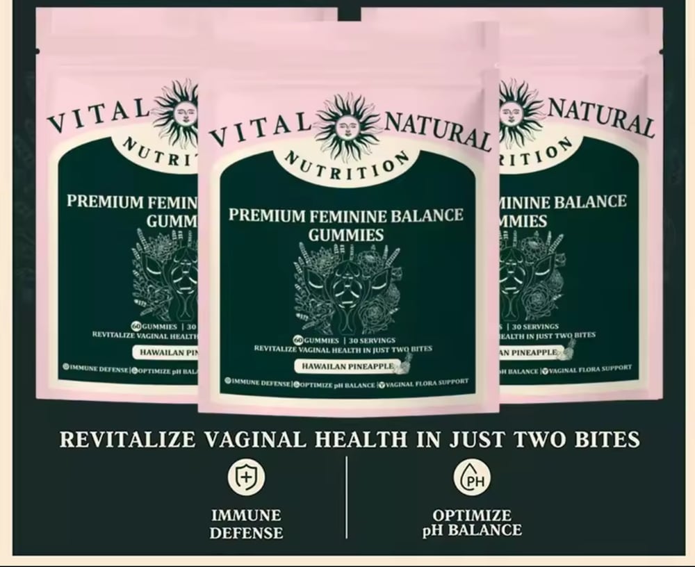 Image of Vegan Feminine Healthy PH Gummies