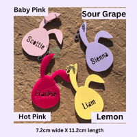 Image 5 of Personalised Easter Bunny Basket Tags 