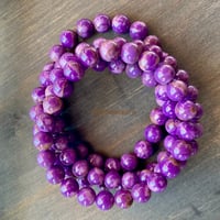 Image 1 of Phosphosiderite Beaded Bracelet – Spiritual Growth & Connection with Spirit Guides 