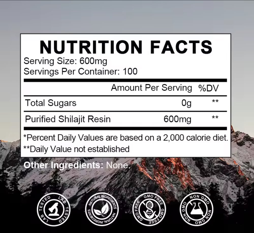 Image of 100% Pure Shilajit Resin