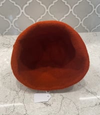 Image 4 of Felted Hat with Flower brooch