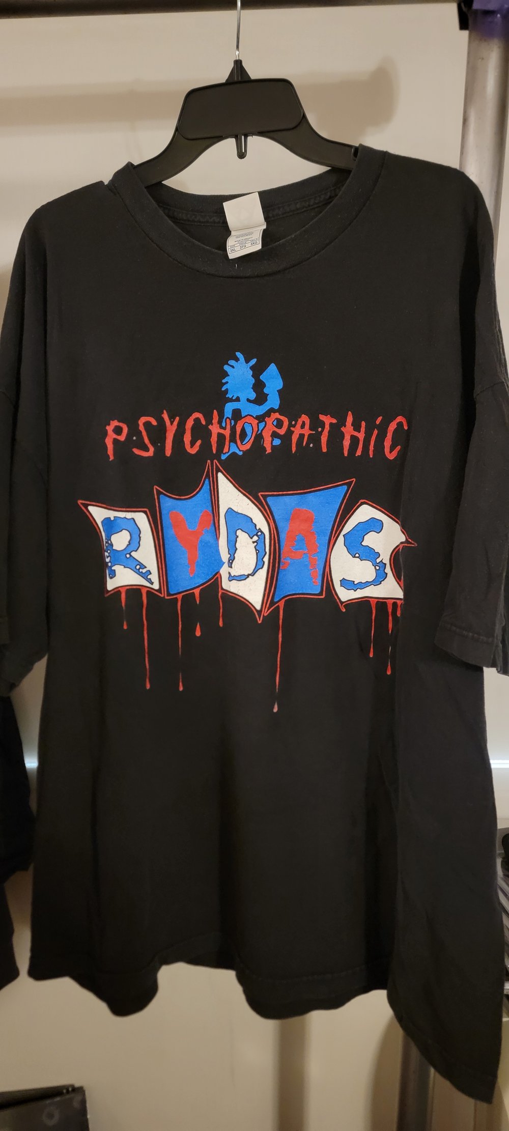 Psychopathic Rydas 3xl tee (used) 