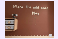 Image 3 of Where the wild ones play wall sign