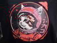 Image 6 of Space kitten 1, pink rhinestones