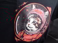 Image 7 of Space kitten 1, pink rhinestones