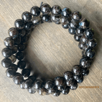 Image 2 of Astrophyllite Beaded Bracelet – Empowerment, Transformation, & Shadow Work