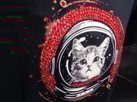 Image 5 of Space kitten 2, red rhinestones
