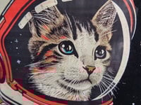 Image 6 of Space kitten 4, red rhinestones