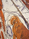 The Dog Beneath a Pine Tree Stone Lithograph Print