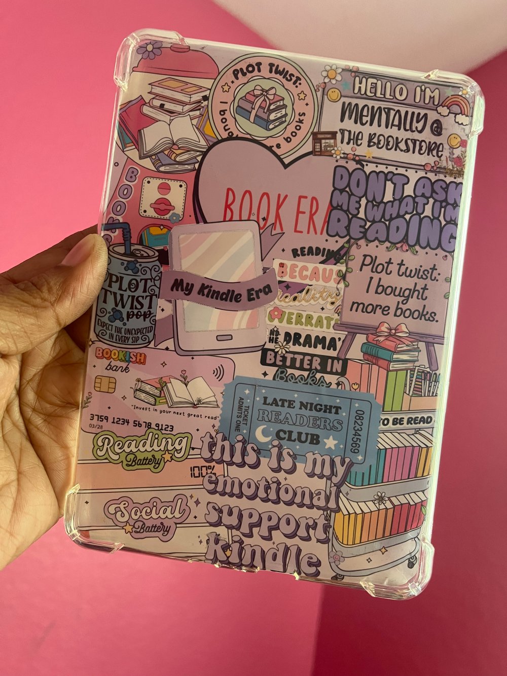 Image of Purple Collage Insert