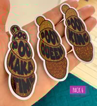 Image 6 of Poo poo sticker pack 💩 ( 3 small poo stickers) 