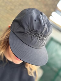 Image 1 of Black on black Surf Cap