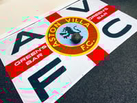 Image 3 of CUSTOM ST GEORGE FLAG - CENTRE BADGE