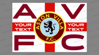 Image 1 of CUSTOM ST GEORGE FLAG - CENTRE BADGE