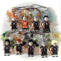 Image 1 of haikyuu lego charms 
