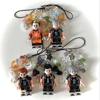 Image 3 of haikyuu lego charms 