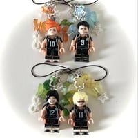 Image 2 of haikyuu lego charms 