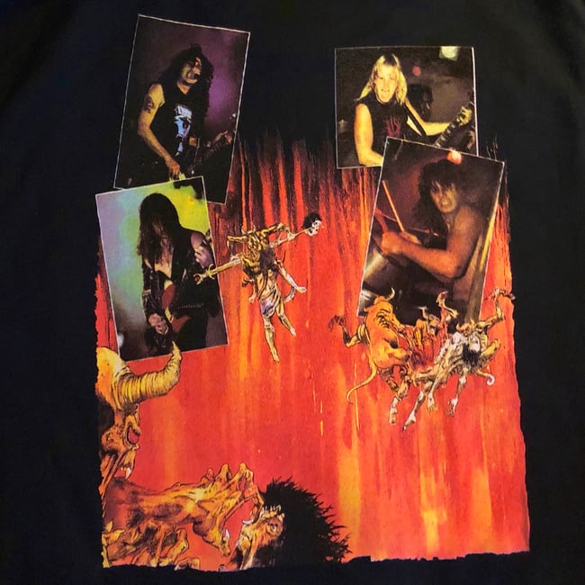 HELL AWAITS T-Shirt  (screenprint)