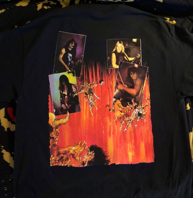 HELL AWAITS T-Shirt  (screenprint)