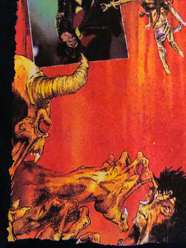 HELL AWAITS T-Shirt  (screenprint)