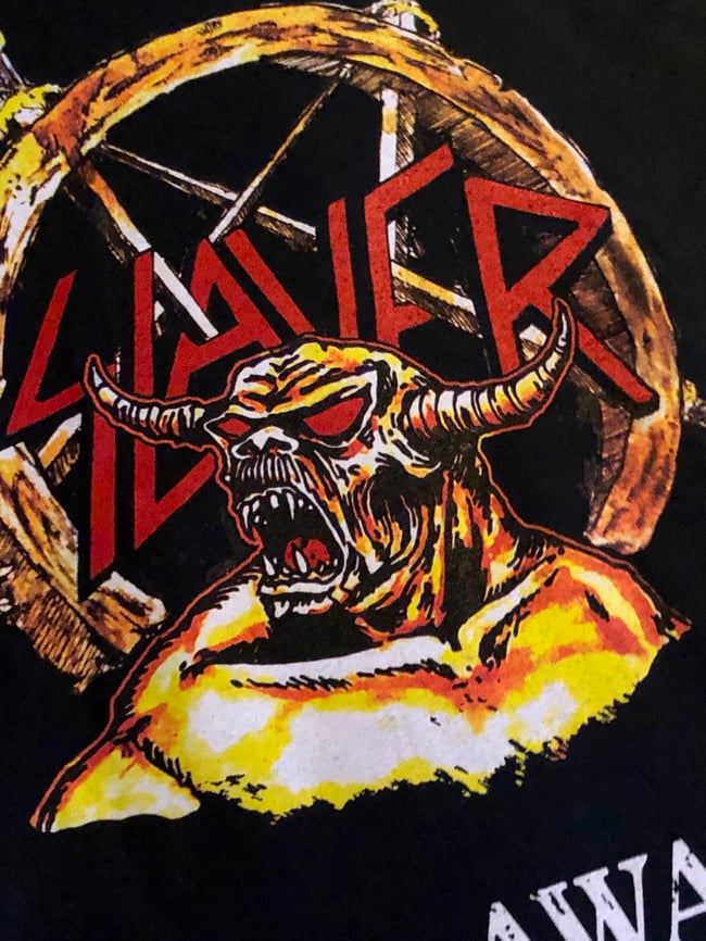 HELL AWAITS T-Shirt  (screenprint)