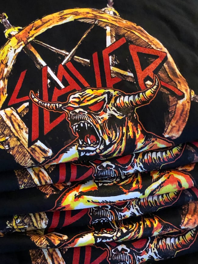 HELL AWAITS T-Shirt  (screenprint)