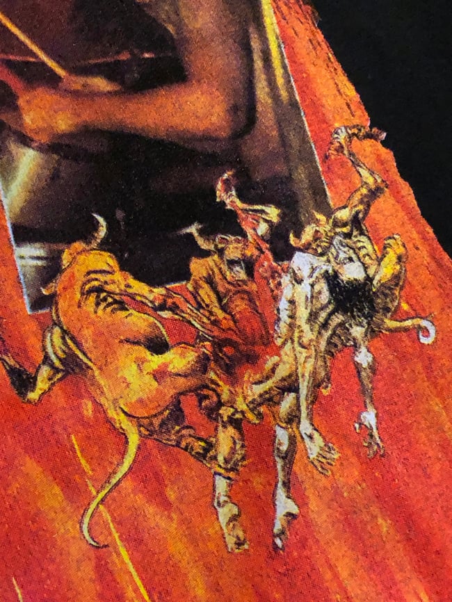 HELL AWAITS T-Shirt  (screenprint)