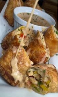 Philly Cheese Chicken Egg Rolls 3/$12