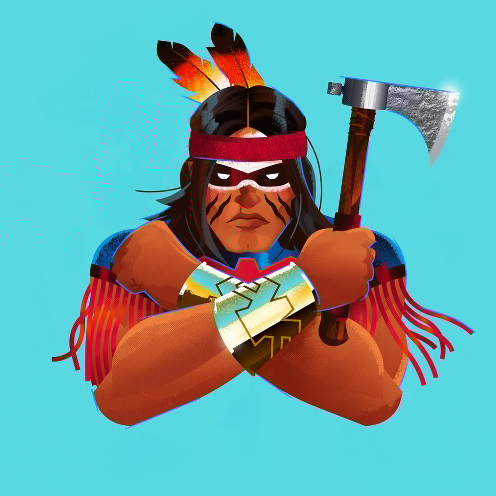 Portrait of Wolverine (Reg. & Bone Claw Variant) - Prints and Keychains / Portrait of Thunderbird