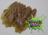 Image 3 of 3.25" Little Stinger Creature/Beaver Bait (8pk) (Traditional Colors)