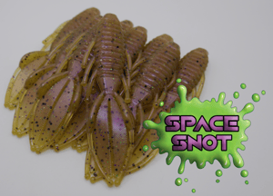 Image of 3.25" Little Stinger Creature/Beaver Bait (8pk) (Traditional Colors)